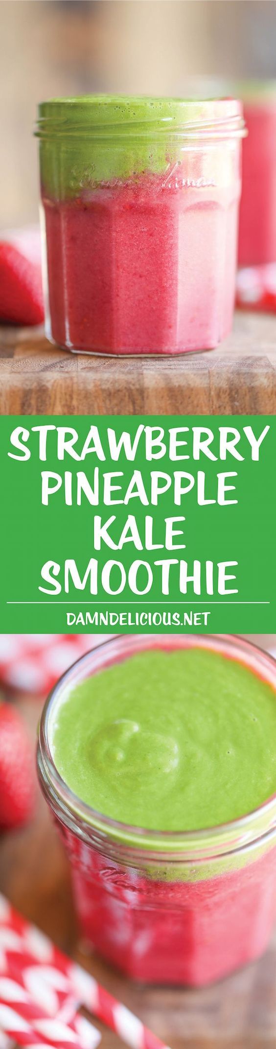 Strawberry-Pineapple-Kale-Smoothie