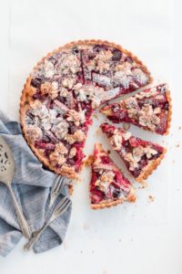 rhubarb-raspberry-frangipane-tart-with-almond-praline