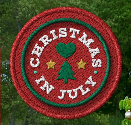 Christmas in July is HERE image