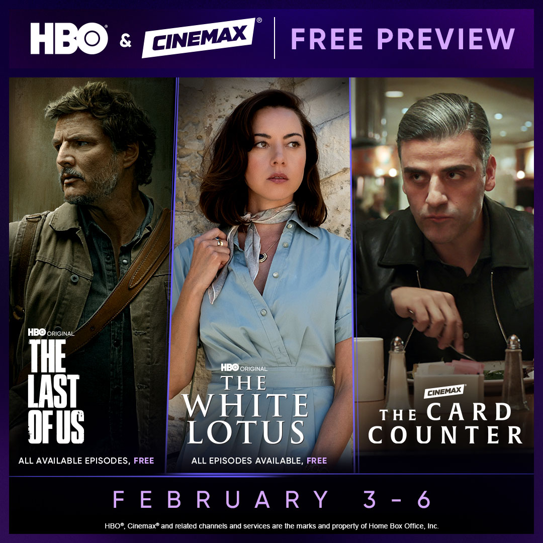HBO and Cinemax free preview coming up image
